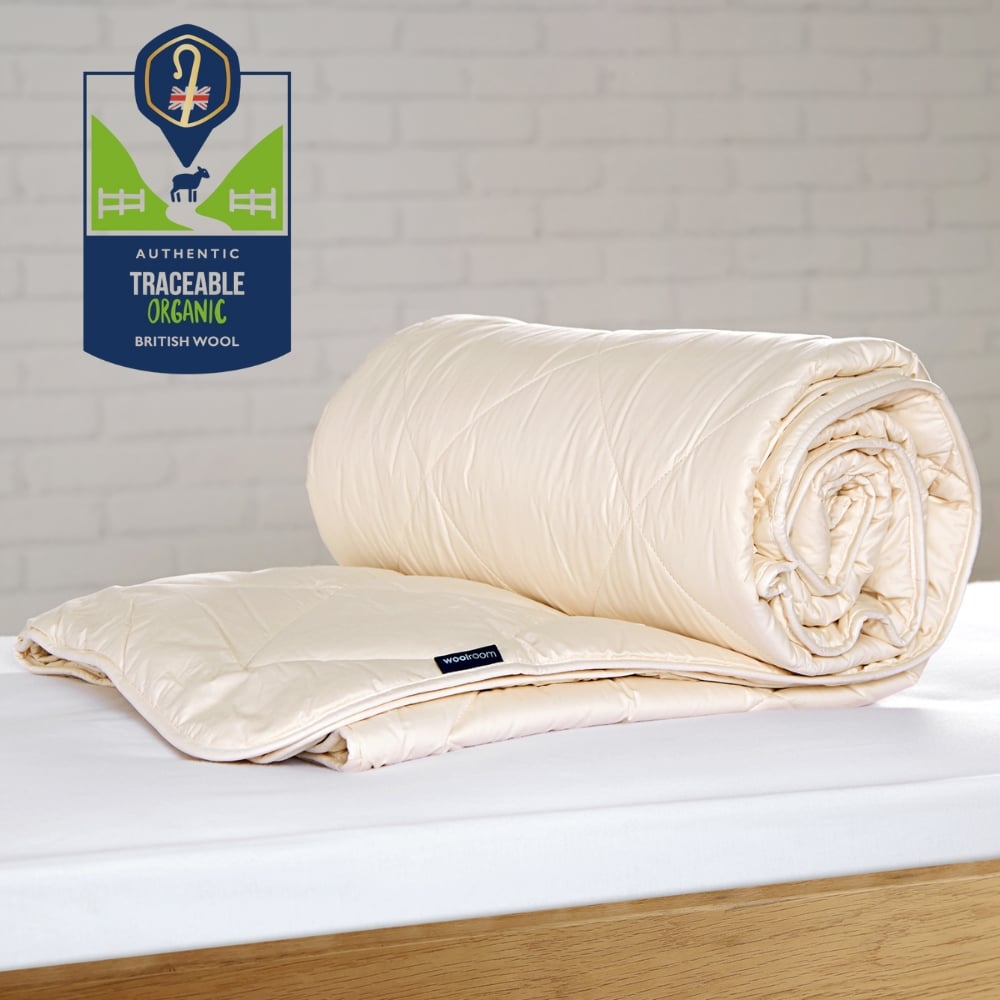 washable organic wool comforter